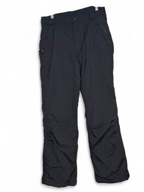 Columbia Vertex Women’s Winter Black Insulated Zip Pocket Snow Ski Pants, Size L